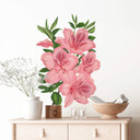 Muursticker Roze Lelie