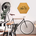 Hexagone - Bois placage de bouleau Kubistika - Bicyclette