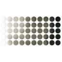 Muursticker set stippen - Ombre Zwart 50 stickers