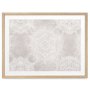 Plakat Soft mandala na szaro-beżowym tle - Bloomery Decor
