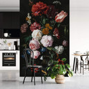 Papier peint photo de Heem - Nature morte aux fleurs 