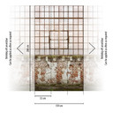 Papier peint hall d'usine crème marron - Papier peint intissé Architecture Livingwalls - mat et liss