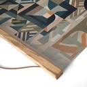 Stoffbild Silent Planes - Geometrische Formen - Sir Edward x Grigory Gladarev