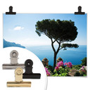 Plakat z widokiem na Wybrzeże Amalfi