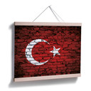 Plakat turecka flaga