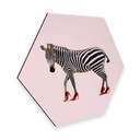 Hexagon Dibond Loose - Zebra Heels