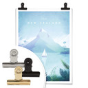 Plakat Rivers - Nowa Zelandia