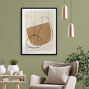 Plakat The Miuus Studio - Abstrakcyjne wazony
