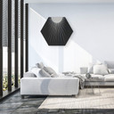 Hexagone - alu-Dibond Orara Studio - Lune minimaliste