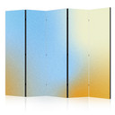 Paravent, Raumteiler freistehend, Trennwand - Energetic Gradient - Gradient Composition in Vibrant C