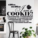 Sticker mural - If you are what you eat... 2