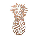 Grafika na drewnie - Ananas - Mahoń