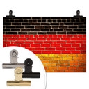 Poster - Mur drapeau allemand
