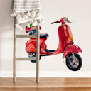 Muursticker Kvilis - Rode Vespa