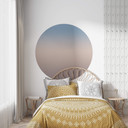 Muursticker Ombre Sunrise - rond