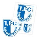 Wandtattoo 1. FC Magdeburg Logo Bogen - 48x70 cm