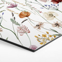 Hexagon Dibond Farverige vilde blomster - UN Designs