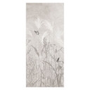 Deurfolie wilde bloemenweide met vlinders in Scandinavisch design - Ms Tiff