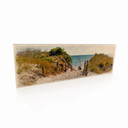 Houten Bordje - Way to the Beach