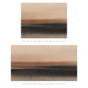Fototapete Rotko Dawn - Warmer Horizont - Sir Edward x Grigory Gladarev - 240x192 cm