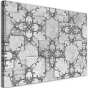 Canvasbillede, orientalsk mønster 3D