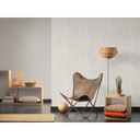 Moderne enhedstapet i creme og beige non-woven tapet Hygge struktur tapet