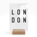Typografi til borddisplay London