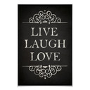 Poster - Live Laugh Love