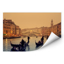 Zelfklevende Poster - Sunset in Venice