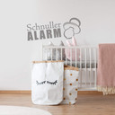 Wandtattoo Schnulleralarm
