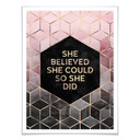 Plakat Fredriksson - She Believed