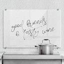 Stænkplade - Good friends and tasty wine