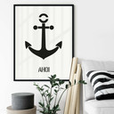 Poster Anker Ahoi