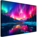 Canvasbillede, Abstrakt himmellandskab