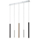 Pendelleuchte Eddy, braun, 120 x 89 cm, Metall Pendelleuchte