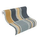 Rasch Papier peint intissé à motifs Florentine III bleu-gris