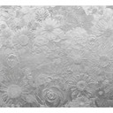 Fototapeta - Srebrne kwiaty