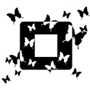 Wallsticker Sommerfugl Linette