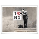 Plakat Banksy - Kocham Nowy Jork