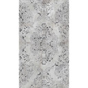 Barokowa tapeta w kolorze srebrnoszarym - tapeta z włókniny z ornamentowym wzorem - elegancka tapeta