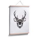 Plakat - Jeleń origami