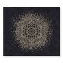Kogeplade Elegant mandala i sort og guld - Bloomery Decor