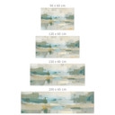 Zelfklevende Keukenachterwand Velvet Dusk - Abstract Landschap - Sir Edward x Grigory Gladarev