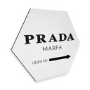 Hexagon - Alu-Dibond - Kvilis - Prada Marfa