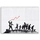 Canvasbillede, Banksy økonomisk politik