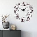 Sticker mural - Horloge fées