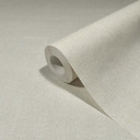 Non-woven tapet i moderne struktureret hvid ensfarvet