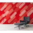 Architects Paper Papier peint photo Atelier 47 Pill Pattern graphique rouge