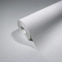 Non-woven tapet Tekstil ensfarvet hvid struktur 