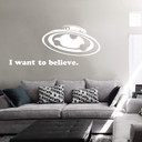 Sticker mural - OVNI